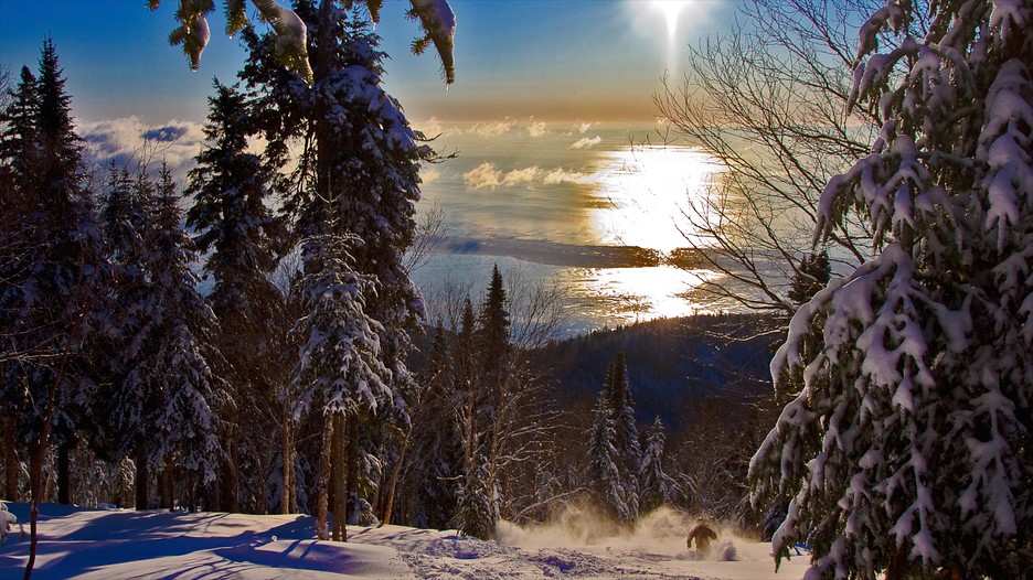 Le Massif de Charlevoix in PetiteRiviereSaintFrancois, Quebec