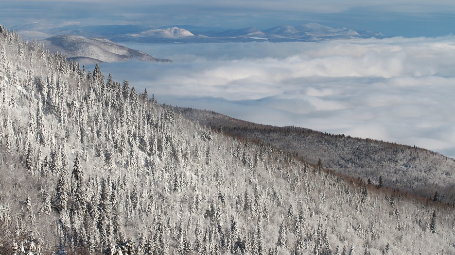 Le Massif de Charlevoix in PetiteRiviereSaintFrancois, Quebec