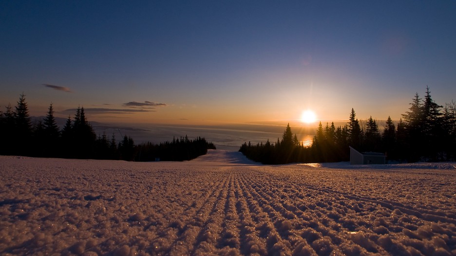 Le Massif de Charlevoix in PetiteRiviereSaintFrancois, Quebec