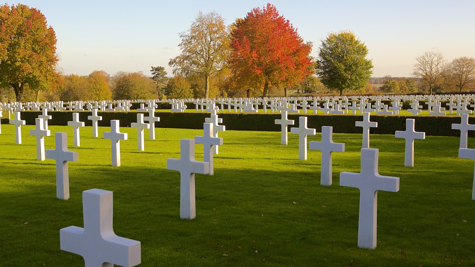 Cambridge American Cemetery and Memorial in Cambridge