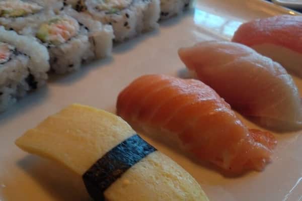 $8 sushi combo plate at lunch, ask for Tommy