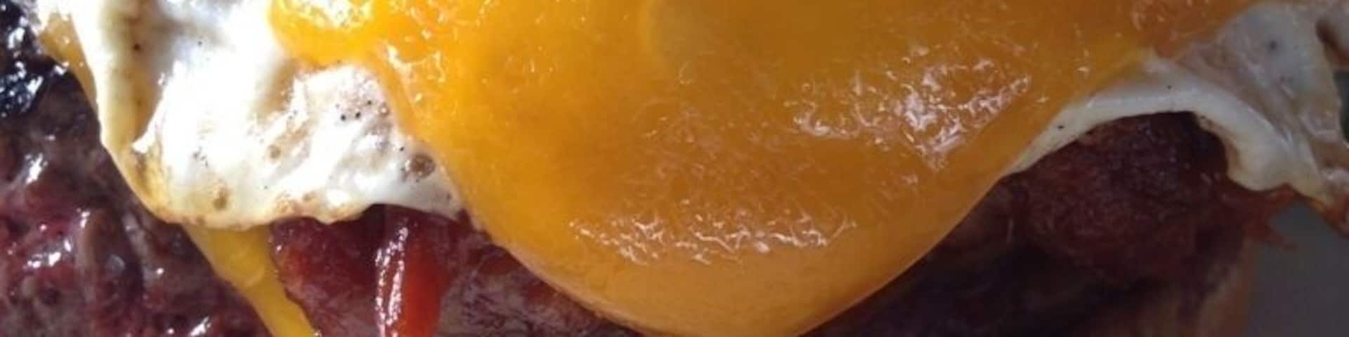 Farm burger with an added side of pulled pork. #mouthgasm