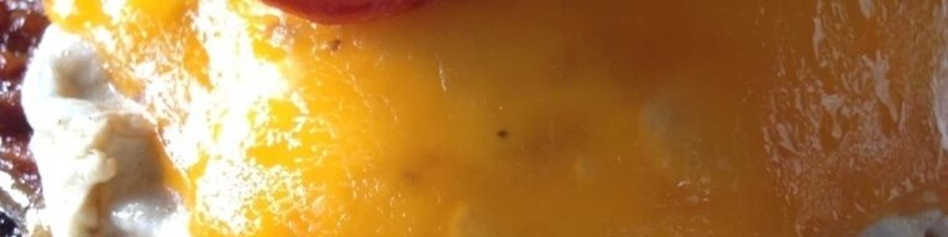 Farm burger with an added side of pulled pork. #mouthgasm