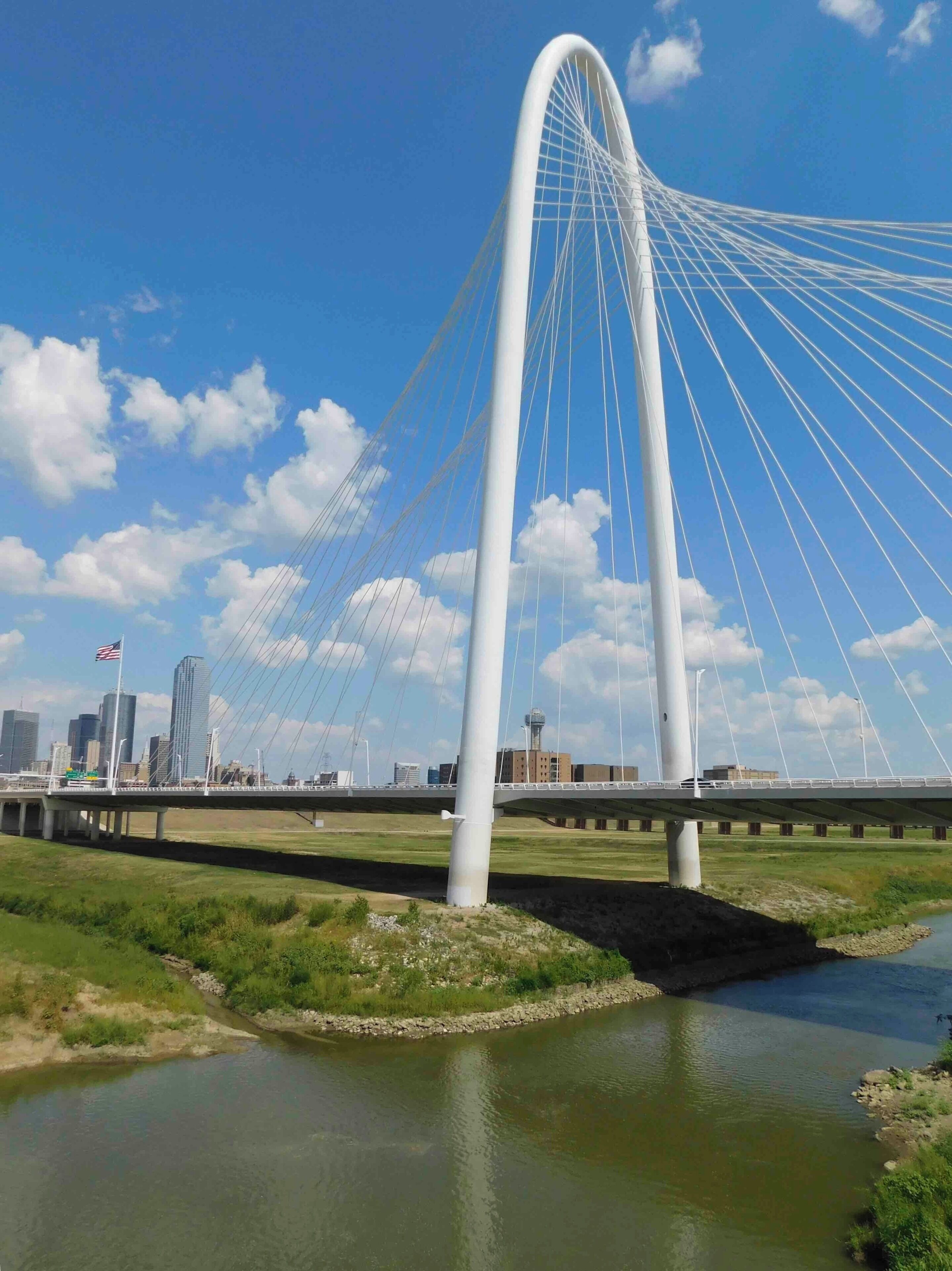 View of Trinity Bridge from the Overlook Pass
Aug 2018 - Dallas, TX 
Nikon B500