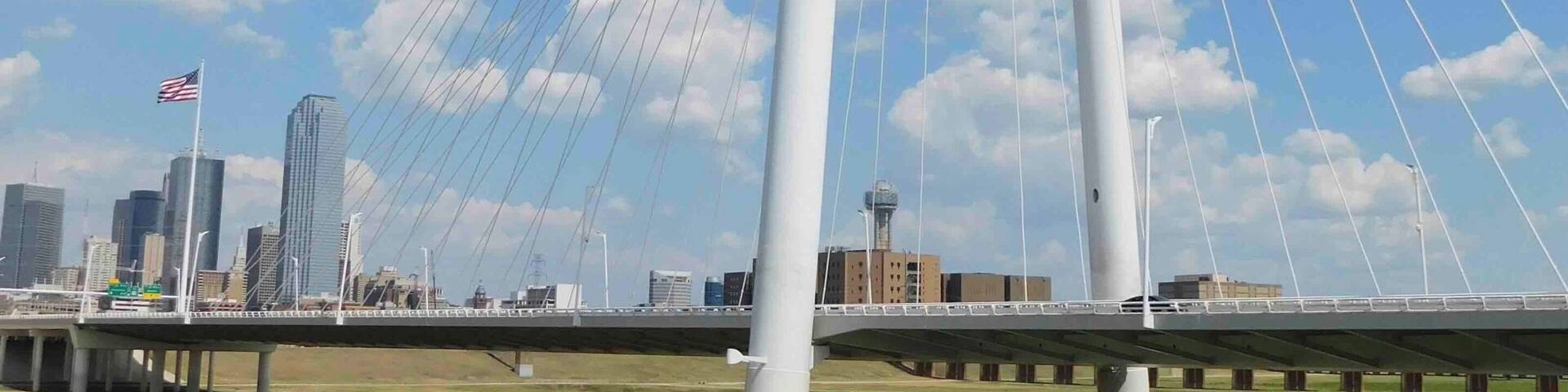 View of Trinity Bridge from the Overlook Pass
Aug 2018 - Dallas, TX
Nikon B500