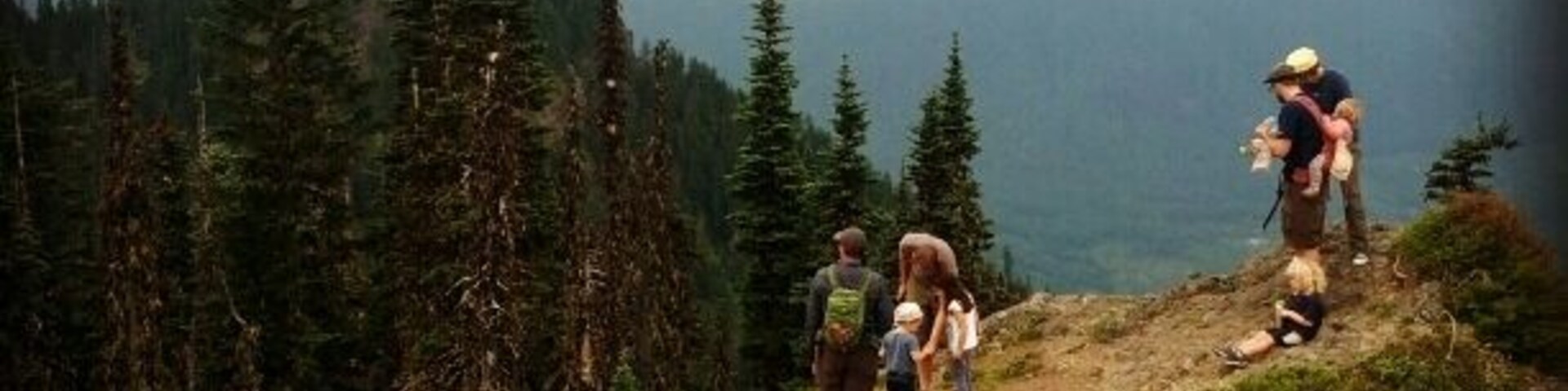 Just 1100 feet of elevation gain and you too could look like something out of The Sound of Music. But really, the views from the top of this peak are astounding, especially the one of Mt. Rainier that is just the other direction from this one.