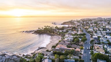 Beautiful Laguna Beach, Orange County during Sunset