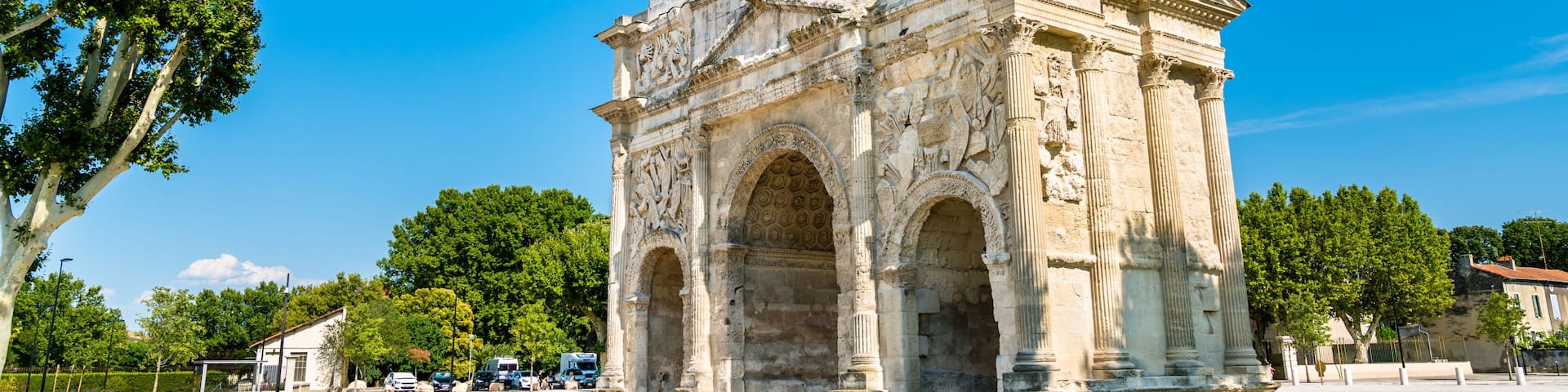 The Triumphal Arch of Orange, France