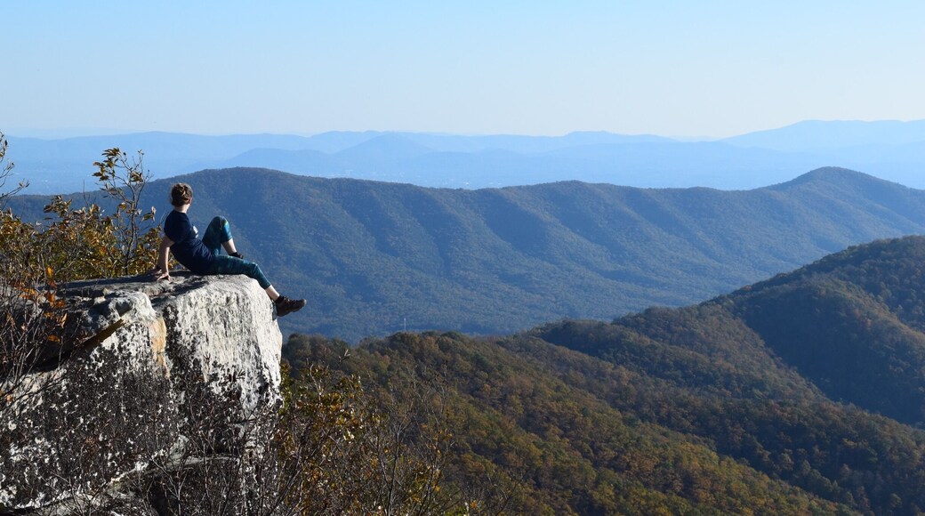 #takeahike views for days at the top of Tinker Cliffs