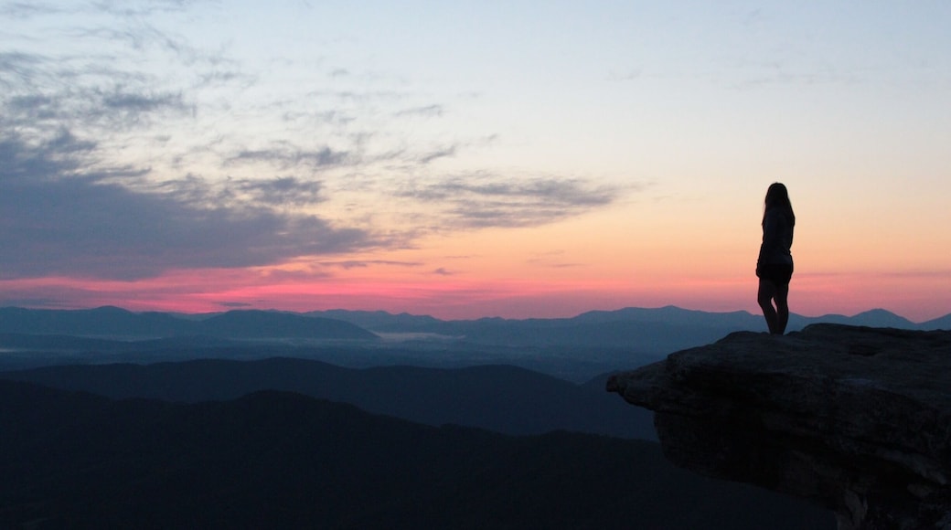 Sunrise overlooking McAfee Knob... If you haven't added this to your bucket list it's time you do.