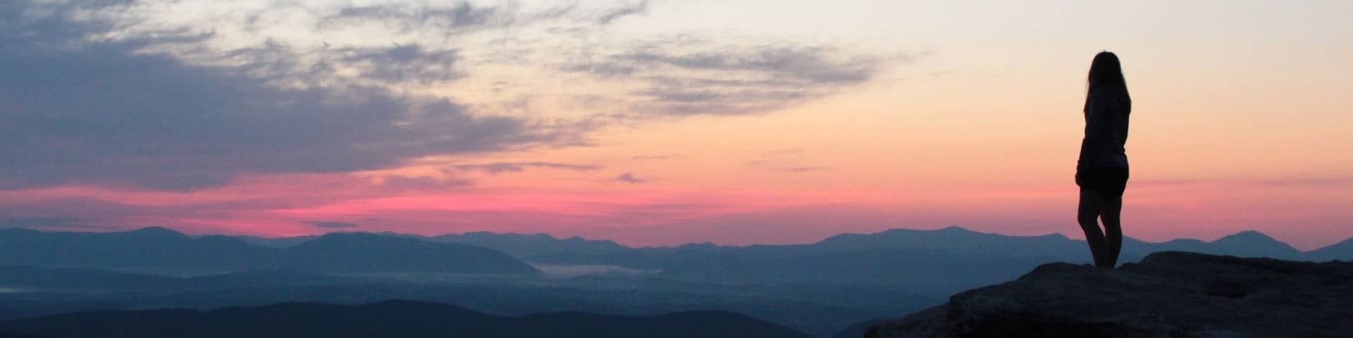 Sunrise overlooking McAfee Knob... If you haven't added this to your bucket list it's time you do.