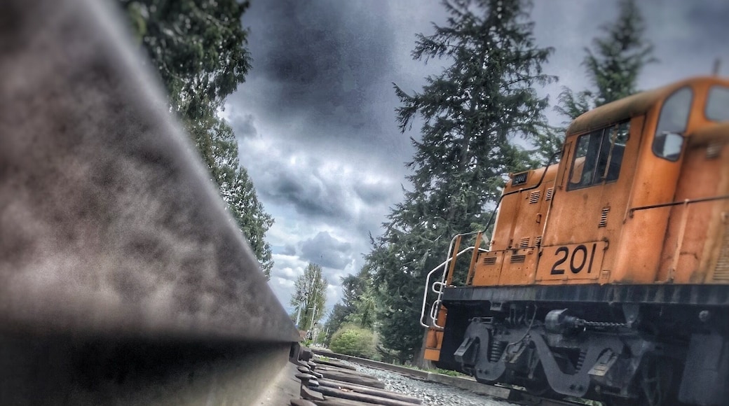 Train museum in snoqualmie