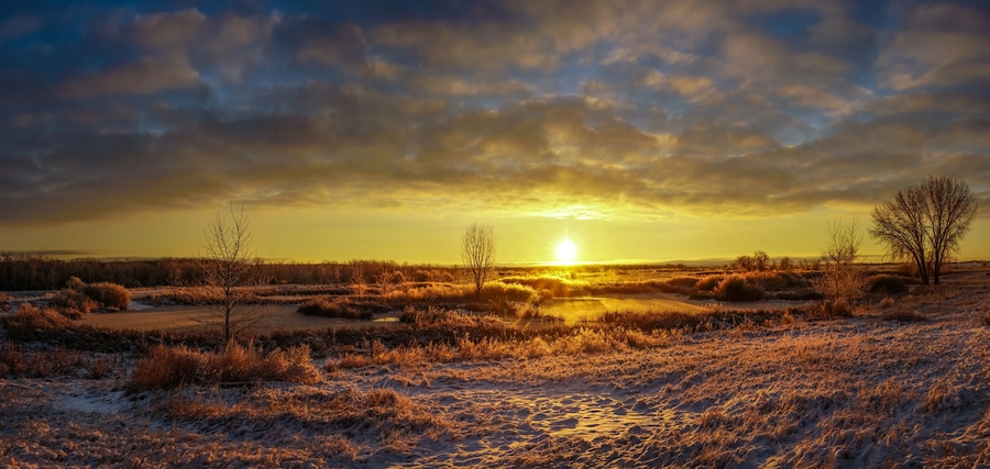 Cold Sunrise - Cherry Creek State Park