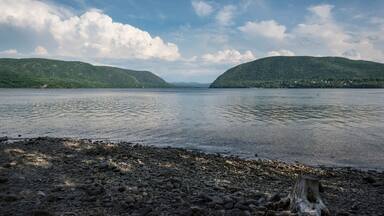 Hudson River and the Hudson Highlands from New Windsor, New York