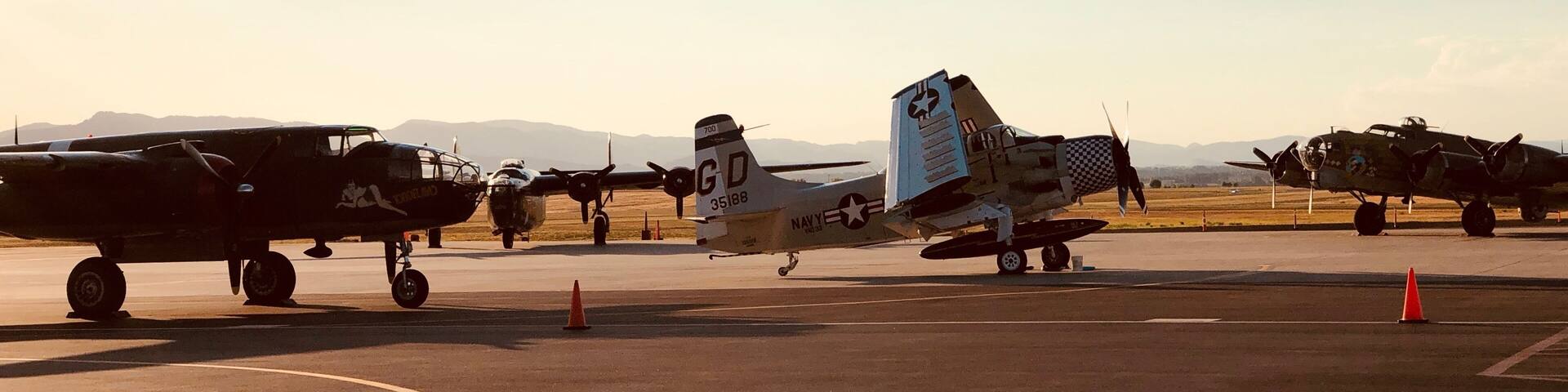 The Collings Foundation is back in town for their Wings Of Freedom Tour! Always a fun time with thousands of people coming out for rides and tours.