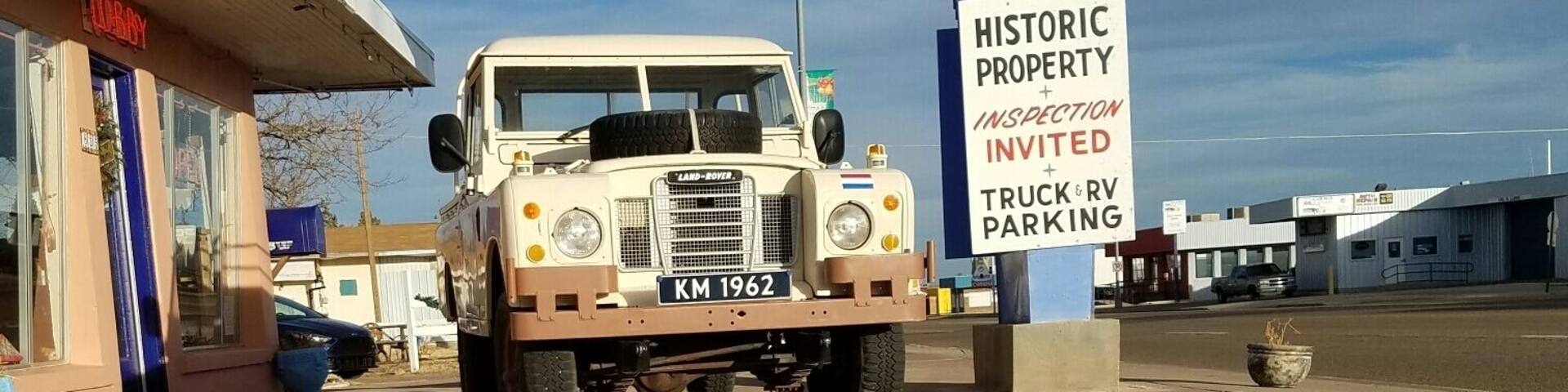 Just passing through Old Route 66