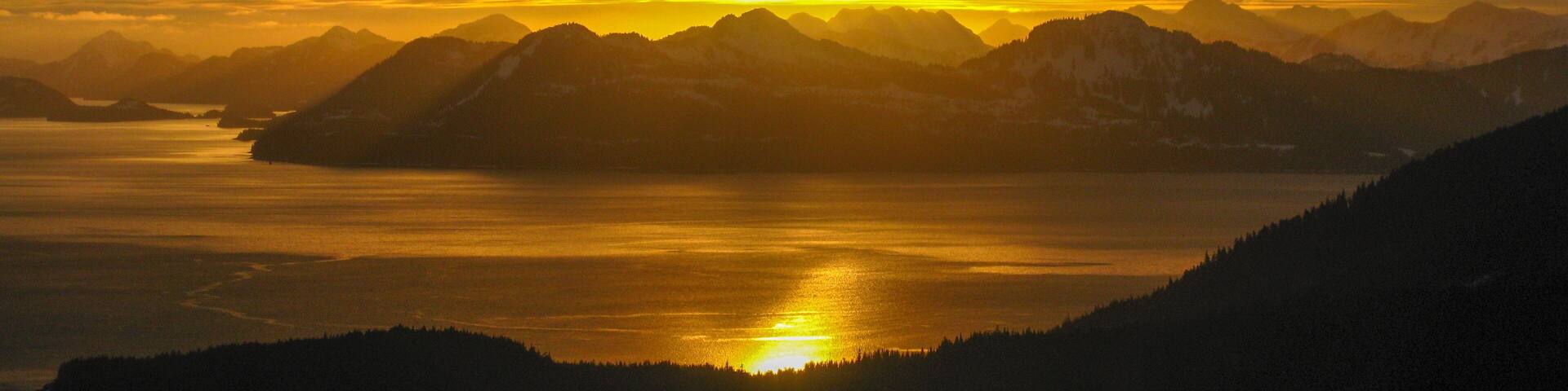 Knight Island Sunset