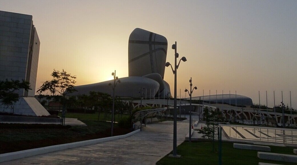 Outstanding architecture in Saudi Arabia.