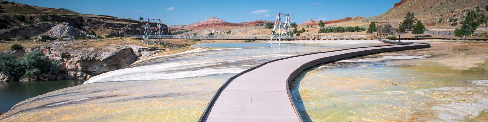 Thermopolis hot springs, Wyoming
