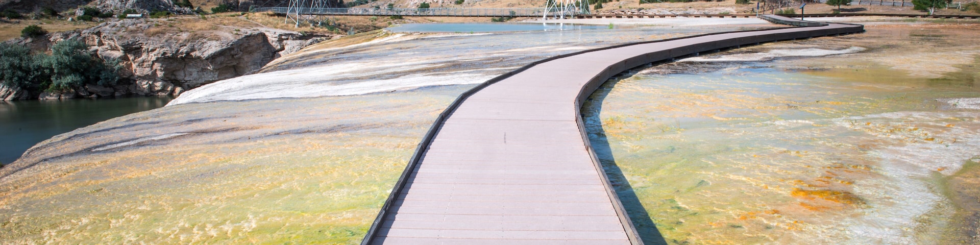 Thermopolis hot springs, Wyoming