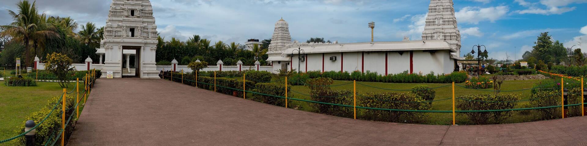 East India, Assam state, the temple of Tirupati Balaji Mandir is ten kilometers from the city of Guwahati