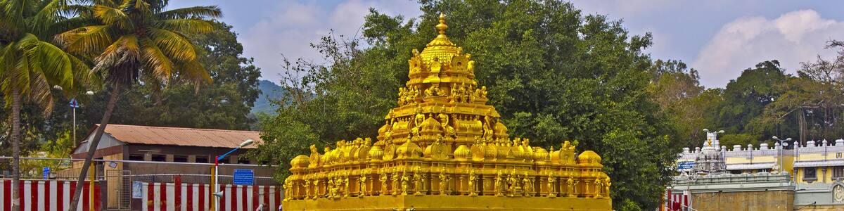 Waterpond close to Balaji temple