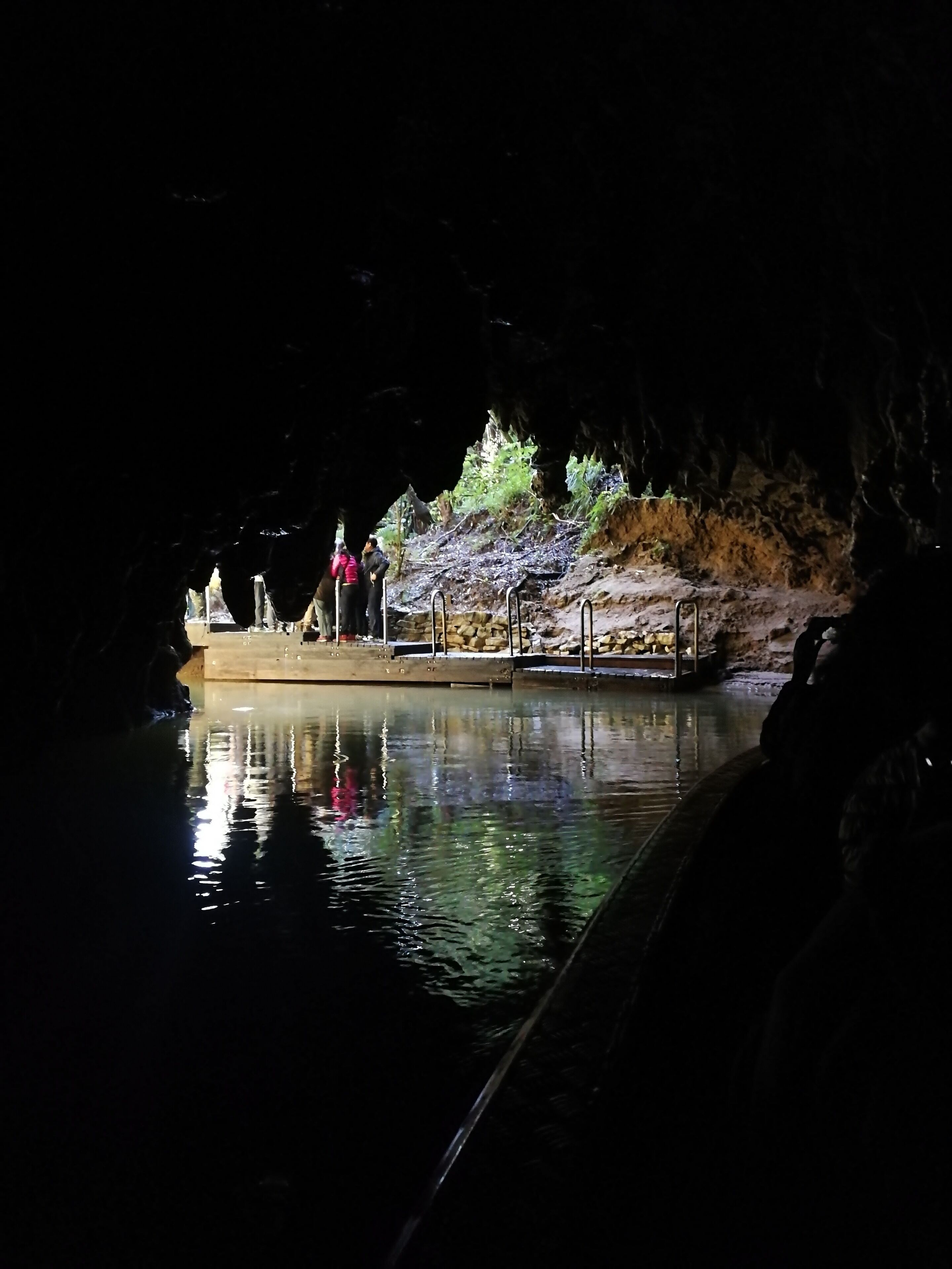 Leaving Waitomo Glowworm Caves