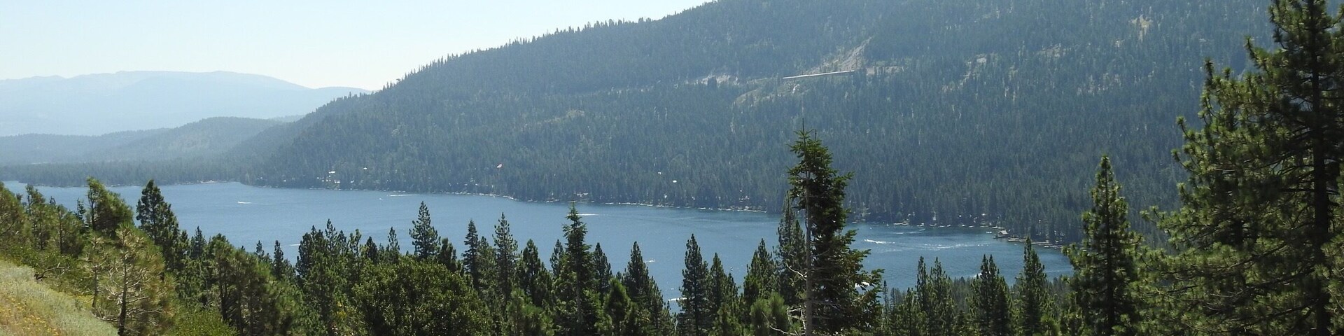 Donner Lake on the way from Granite Bay, Ca. to Las Vegas.