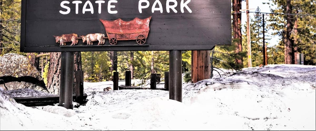 Donner Memorial State Park is a state park of California, USA, preserving the site of the Donner Camp, where members of the ill-fated Donner Party were trapped by weather during the winter of 1846–1847.
