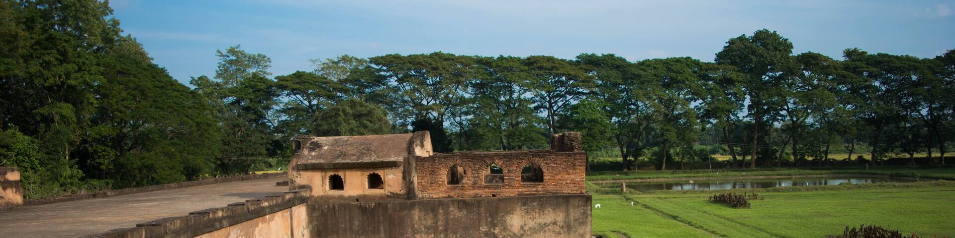 Talatal Ghar, Talatal Ghar is located in Rangpur, Sivasagar, Assam. Grandest examples of Tai Ahom architecture