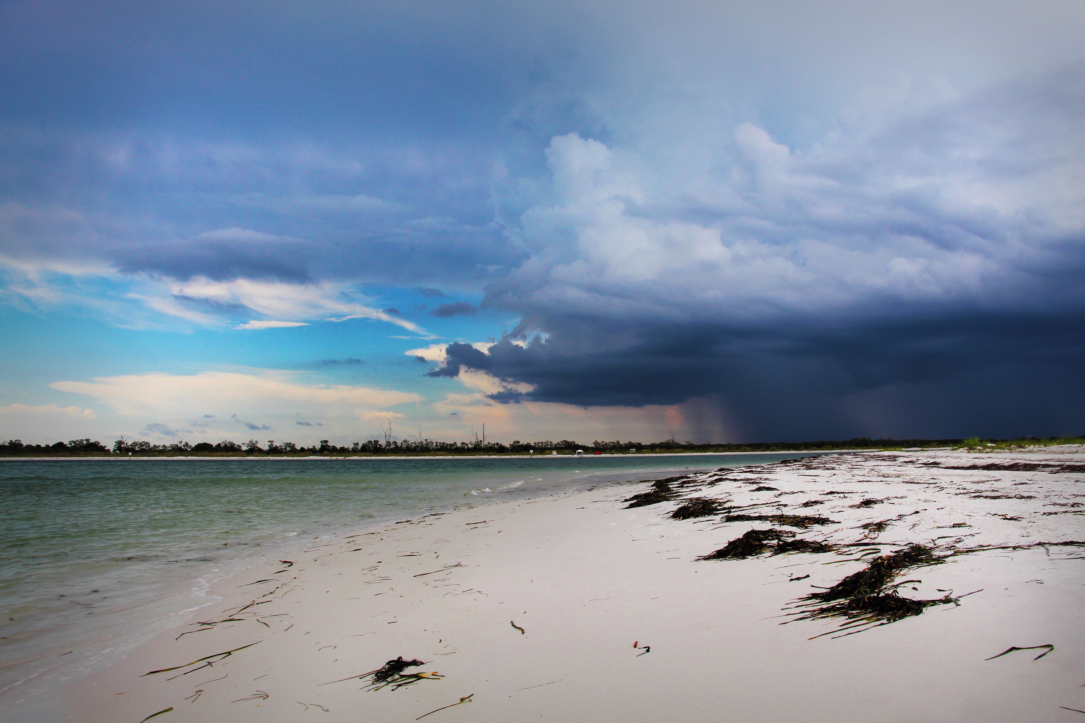 I was one of just a handful of people on the beach this summer afternoon when a pretty impressive thunderstorm popped up.  #parks #beach #nature #weather