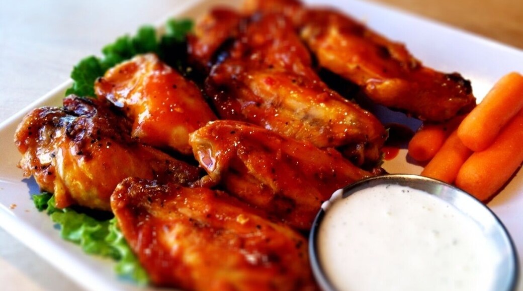 Habanero chili grilled wings