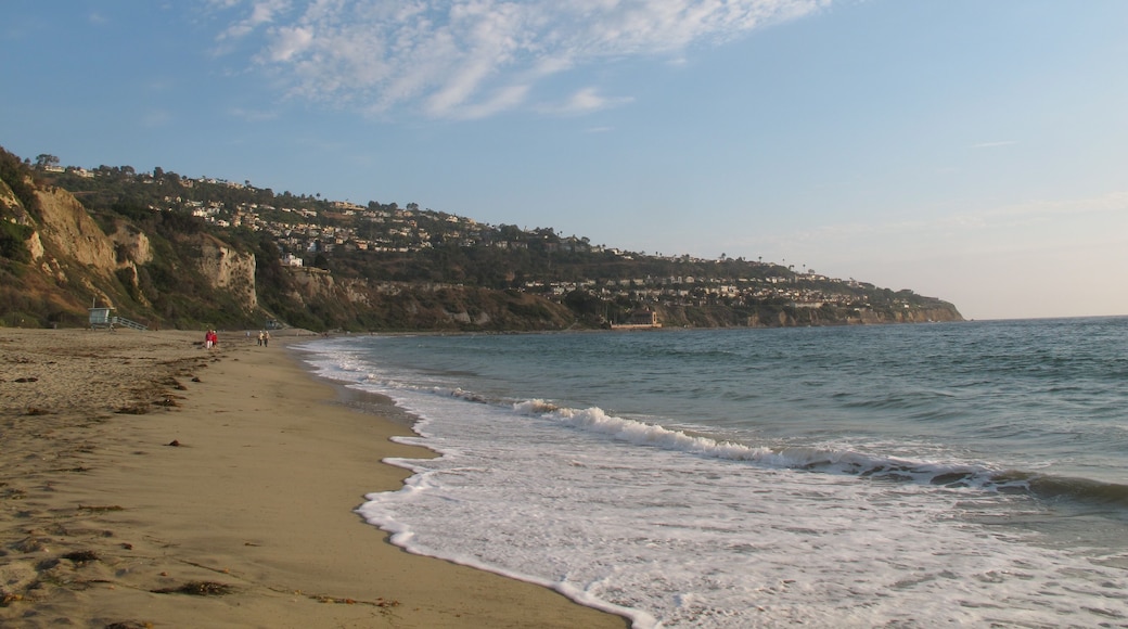 At Torrance Beach, looking south towards the Palos Verdes peninsula in California; Shutterstock ID 673686583