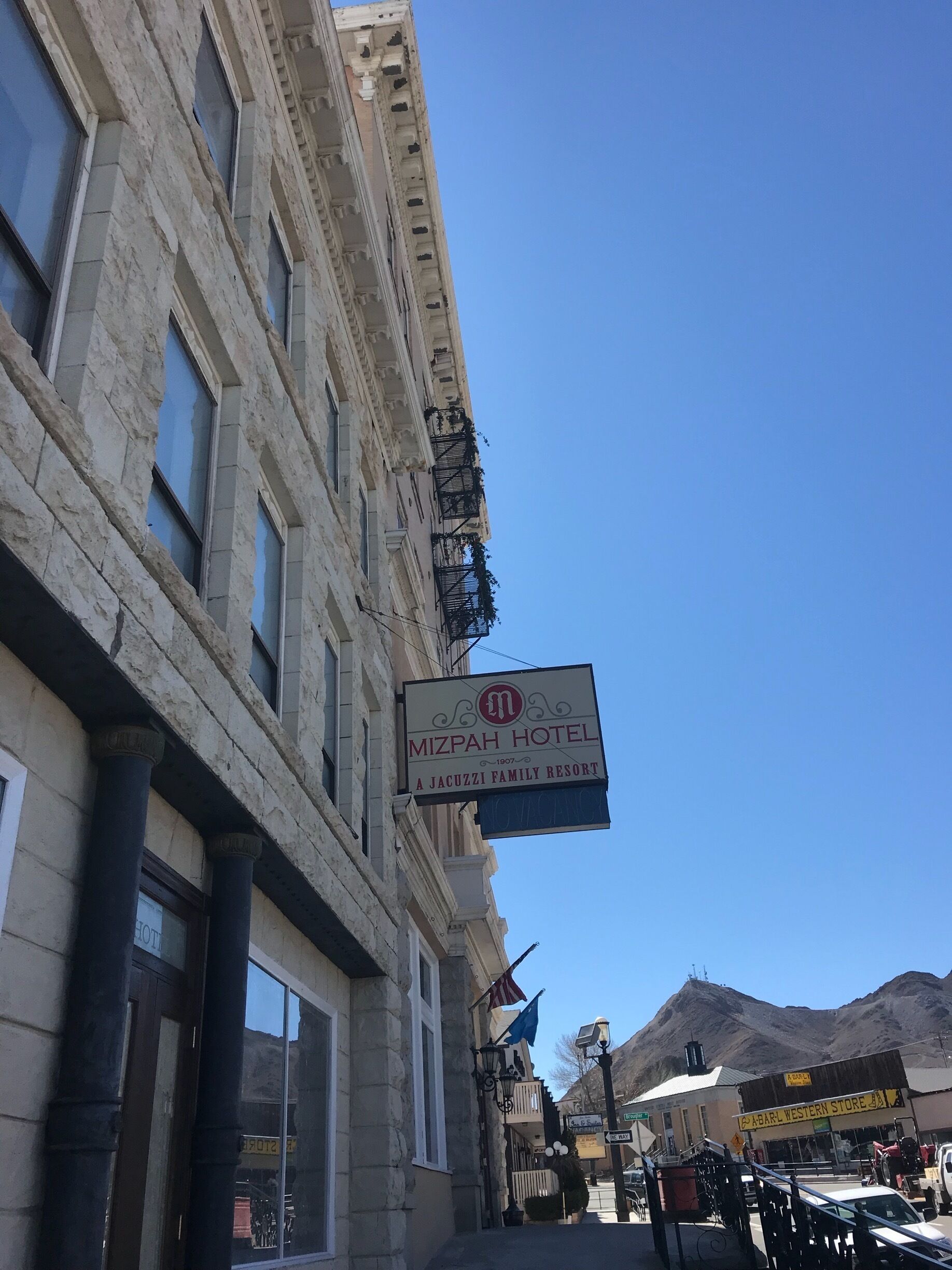 This town is totally worth me going back to Nevada (I got a sham speeding ticket a couple hours away) to fully explore.  The town was the first haunted place ever explored on Ghost Adventures and apparently one of the hosts wanted to get into the Mizpah Hotel (where I stayed in the haunted room 502) for 10 years while it was boarded up 