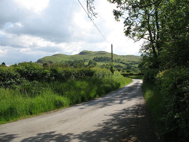 Lane near Llandegley Road between The Pales and Llandegley.