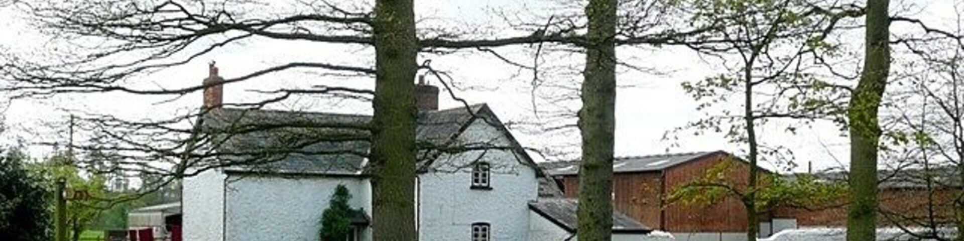 Pen-y-bont The first farm to the west of the Wye on the B4358.