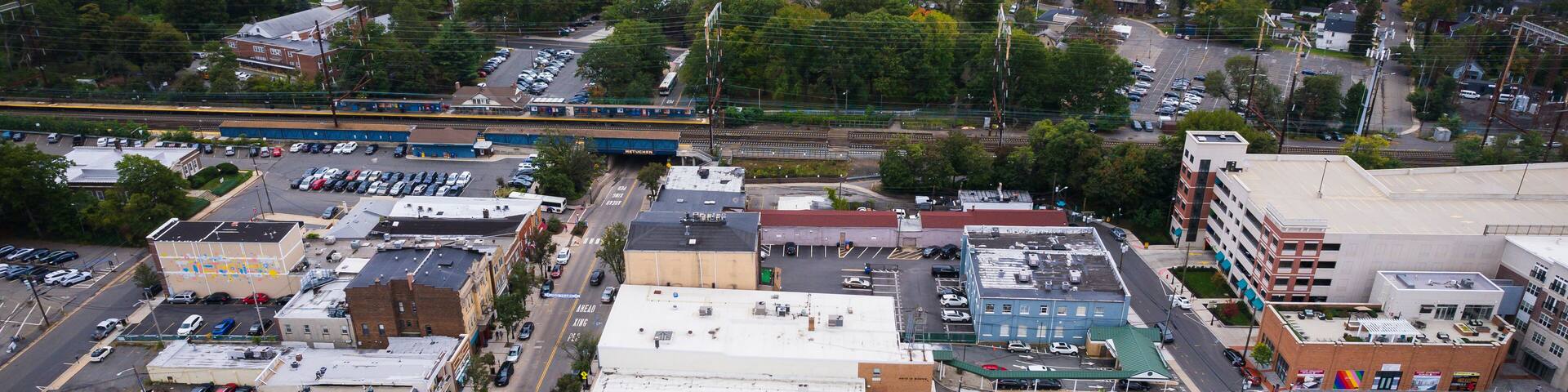 Aerial Drone of Metuchen New Jersey