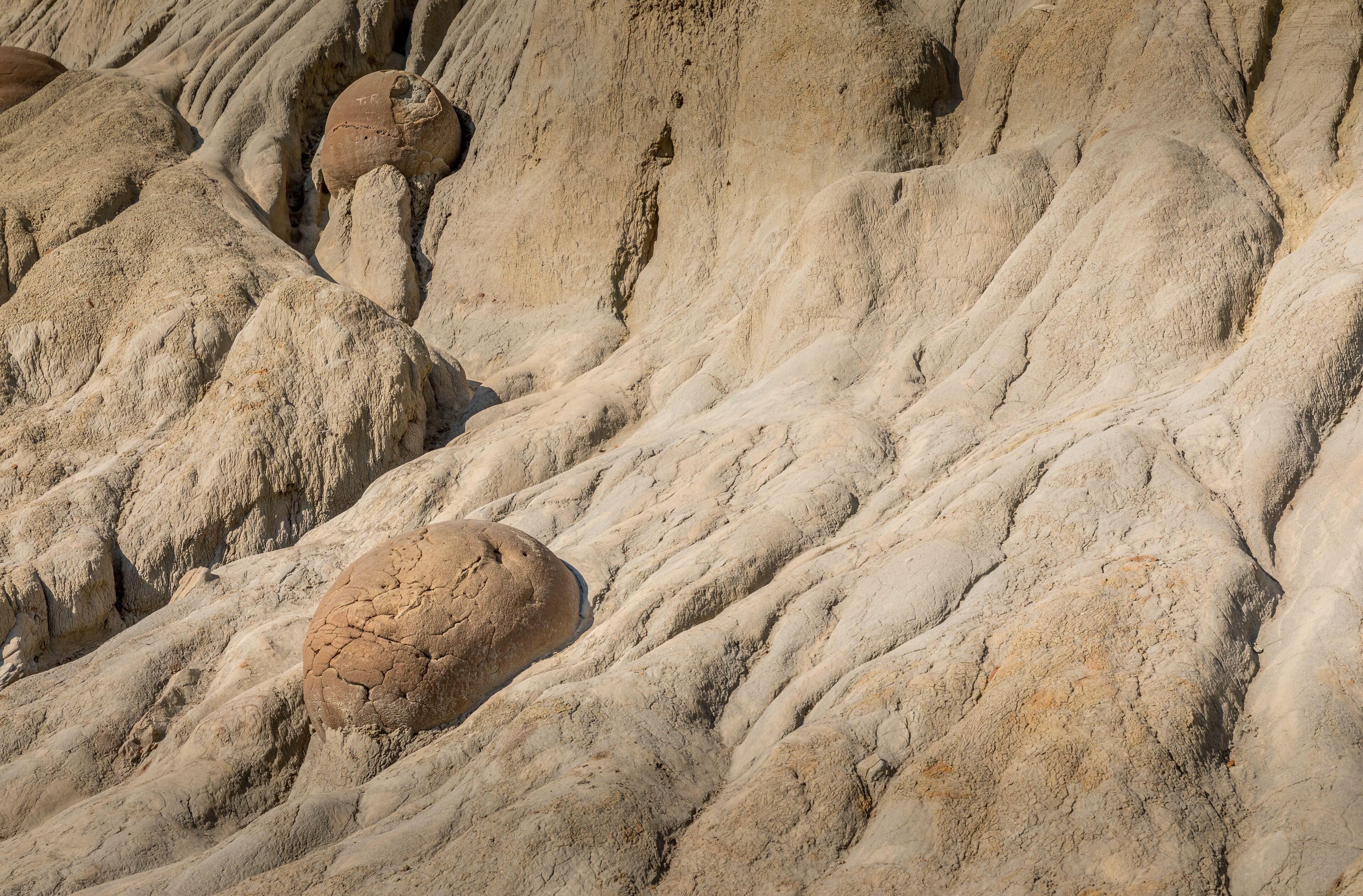 The Cannonball Concretions in the Theodore Roosevelt National Park
