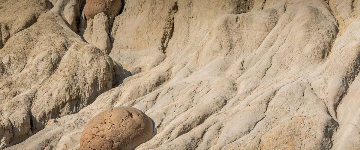 The Cannonball Concretions in the Theodore Roosevelt National Park
