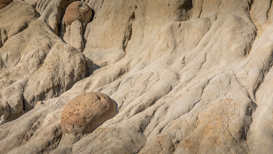 The Cannonball Concretions in the Theodore Roosevelt National Park