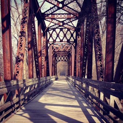 Old railroad bridge