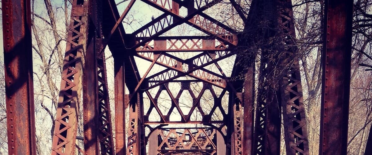 Old railroad bridge