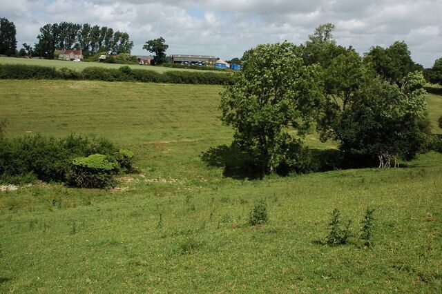 Remo Farm near Doughton Remo Farm viewed from a footpath to the south.