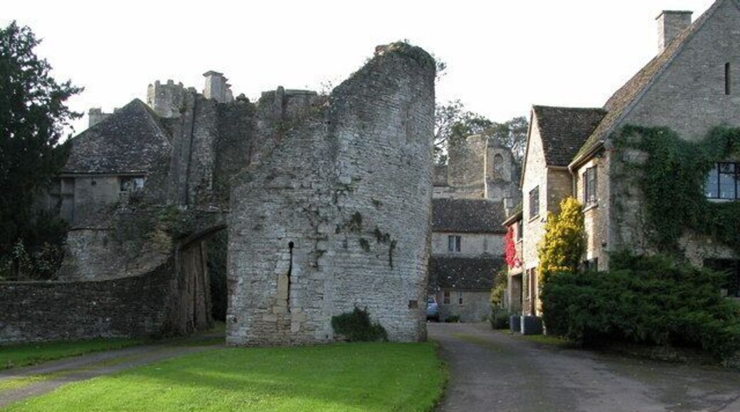 Beverston Castle The castle was founded by Maurice de Gaunt in 1229. In the early 14th century, Thomas, Lord Berkeley remodelled the castle. It was slighted during the civil war. It is a substantial castle though it is difficult to see as much is obscured by trees. The castle is privately owned. See: http://www.castleuk.net/castle_lists_midlands/162/beverstoncastle.htm
