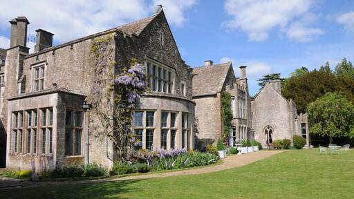Chavenage House has been built over the centuries ranging from the late 16th century through to the turn of the 20th century. The house has been used in many TV productions and is also a location for weddings. The house is open to the public on selective days. The principal guide is the owner whose anecdotal tour is memorable and entertaining.