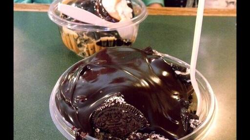 With 200 different sundae and shake options there is always something new to try at this small town restaurant #FoodieFinds