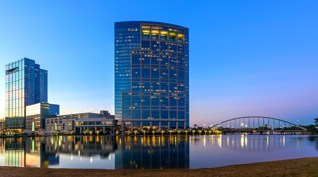 The Woodlands Texas at Sunset