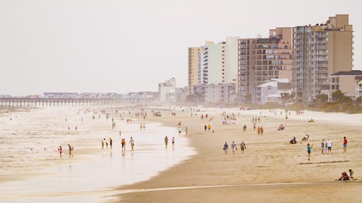 Surfside Beach featuring a coastal town, general coastal views and a beach