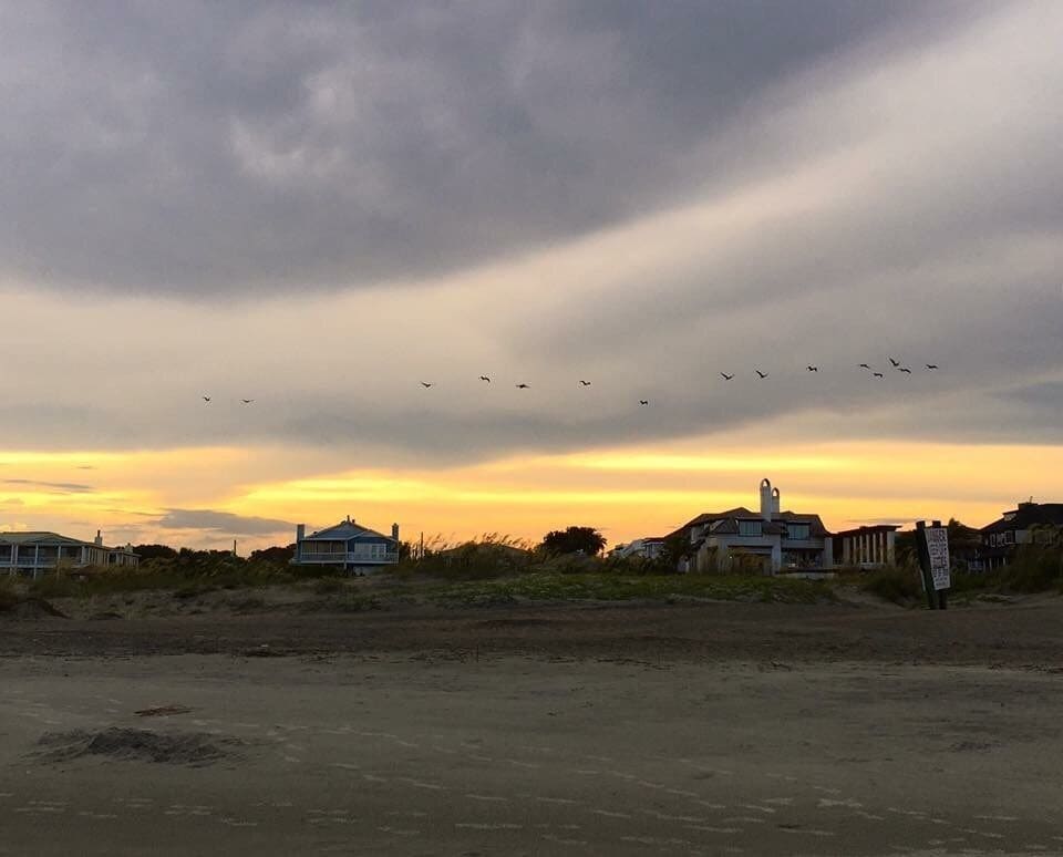 Sunset on Tybee Island!