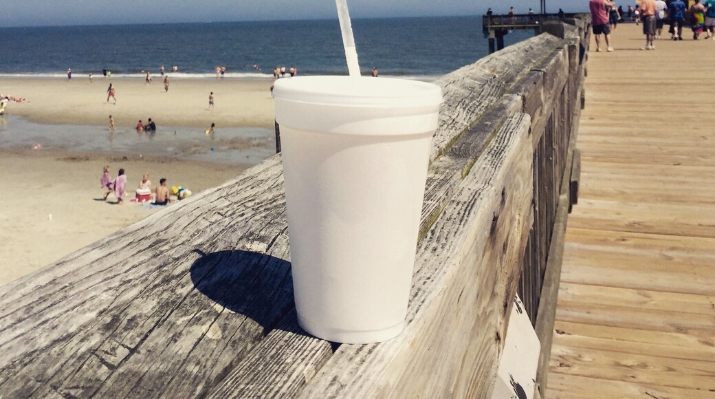 Get an adult beverage at the pier ;)